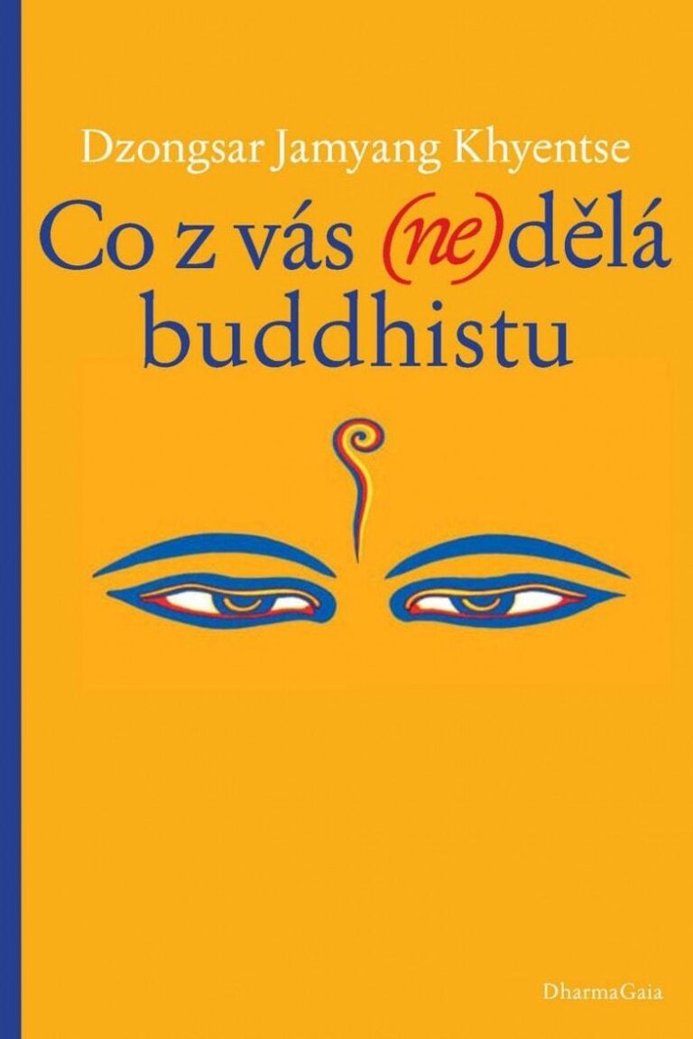 přebal knihy Dzongsar Jamyang Khyentse: Co z vás (ne)dělá buddhistu